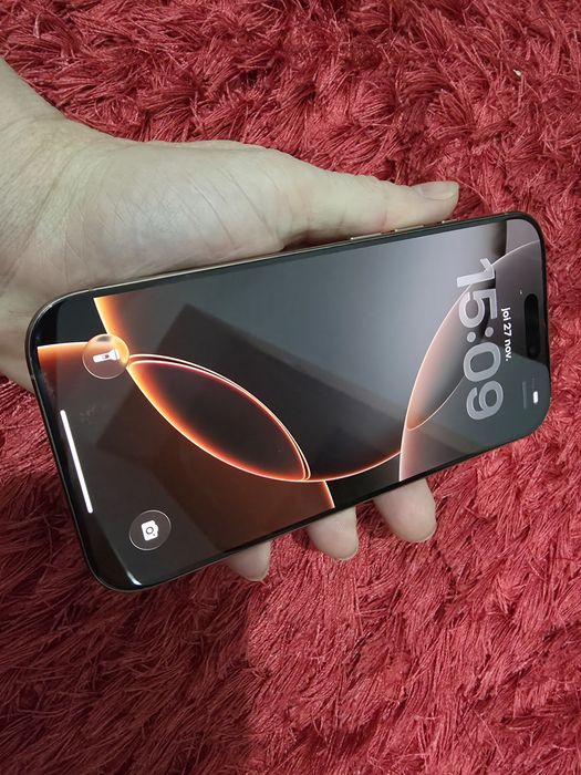 -Iphone 16Pro, 512Gb, 8Ram, bat: 100%-102 cicluri incarcare, ireprosab