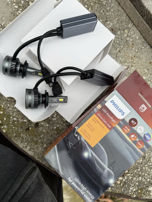 bec Led philips h7 180w nou auto