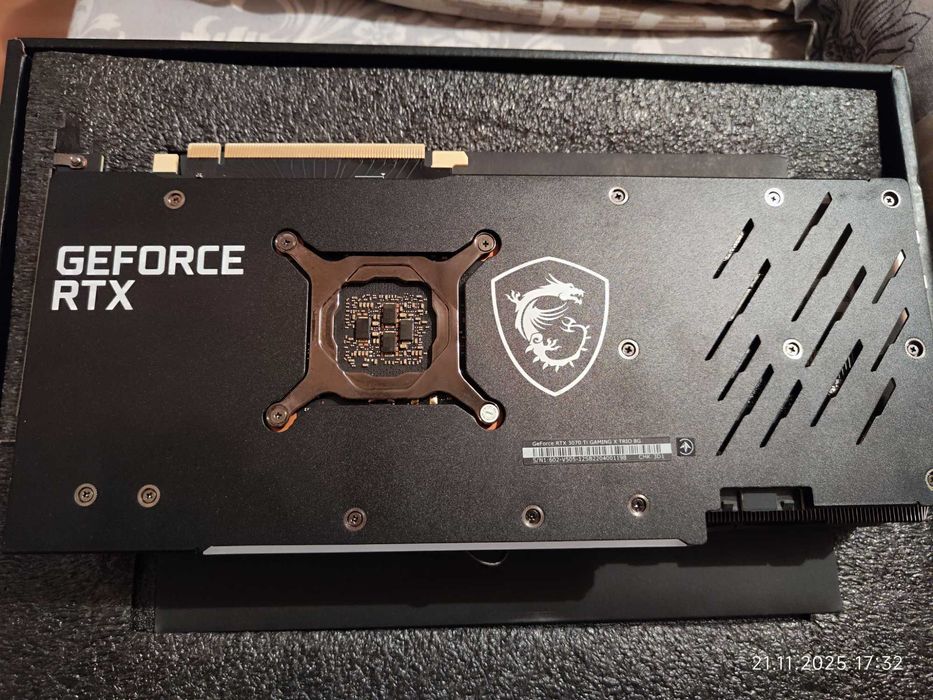 Видеокарта RTX 3070Ti 8GB MSI Gaming X Trio
