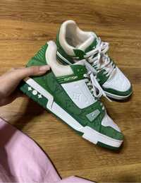 Louis Vuitton trainer green