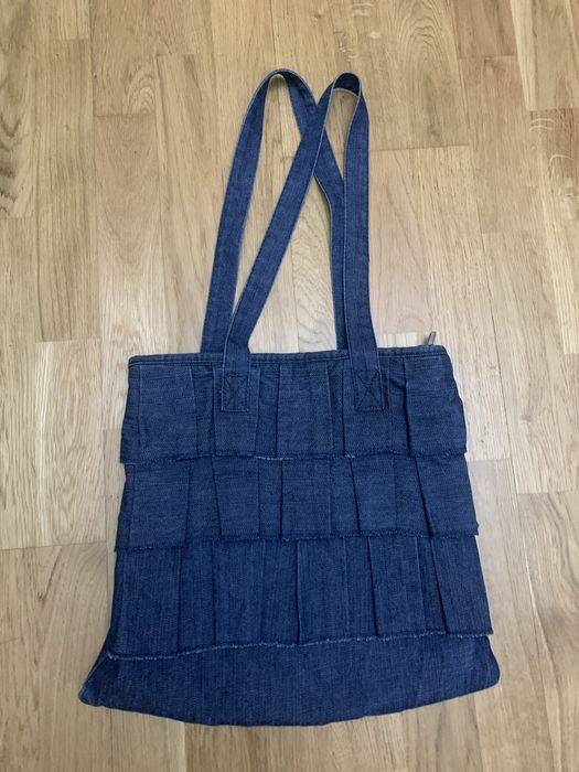 Сумка-шопер джинсовая