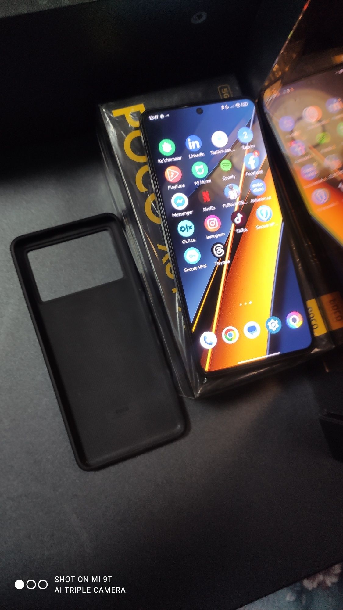 Poco x6pro игравой 12+12 512 гб пубг учун