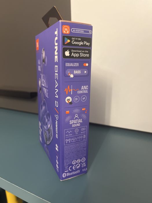 Casti JBL Tune Beam 2(culoare:mov)