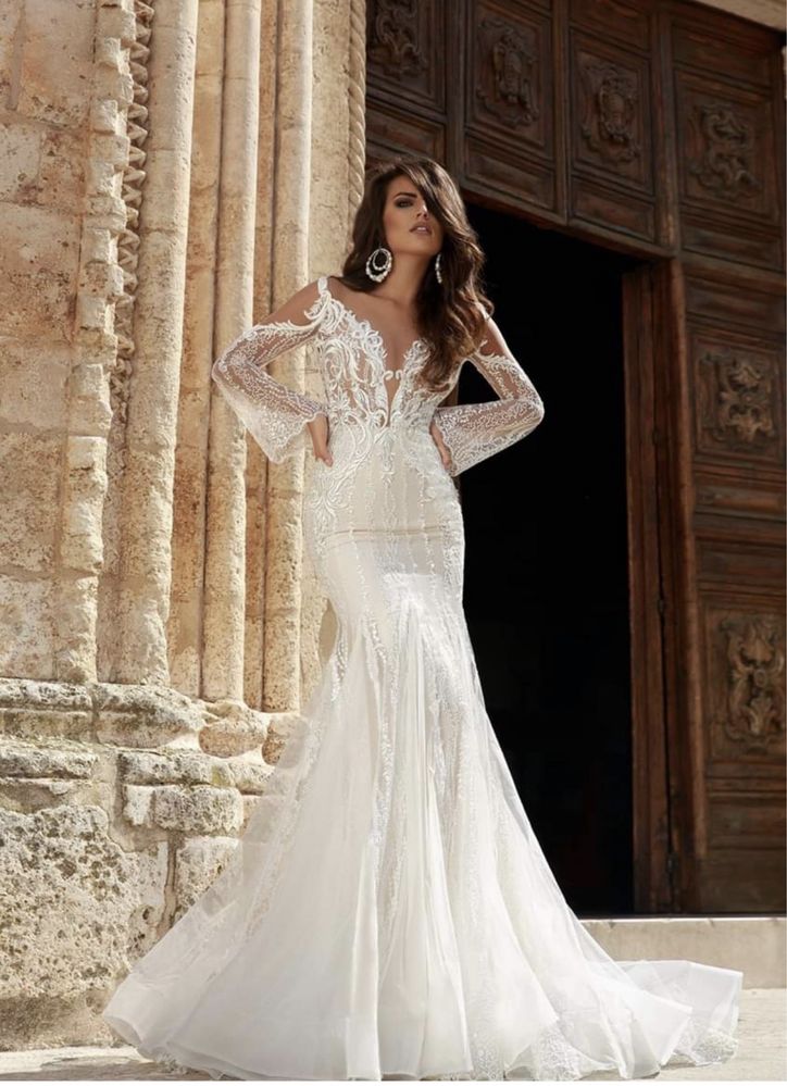 rochie de mireasa deosebita