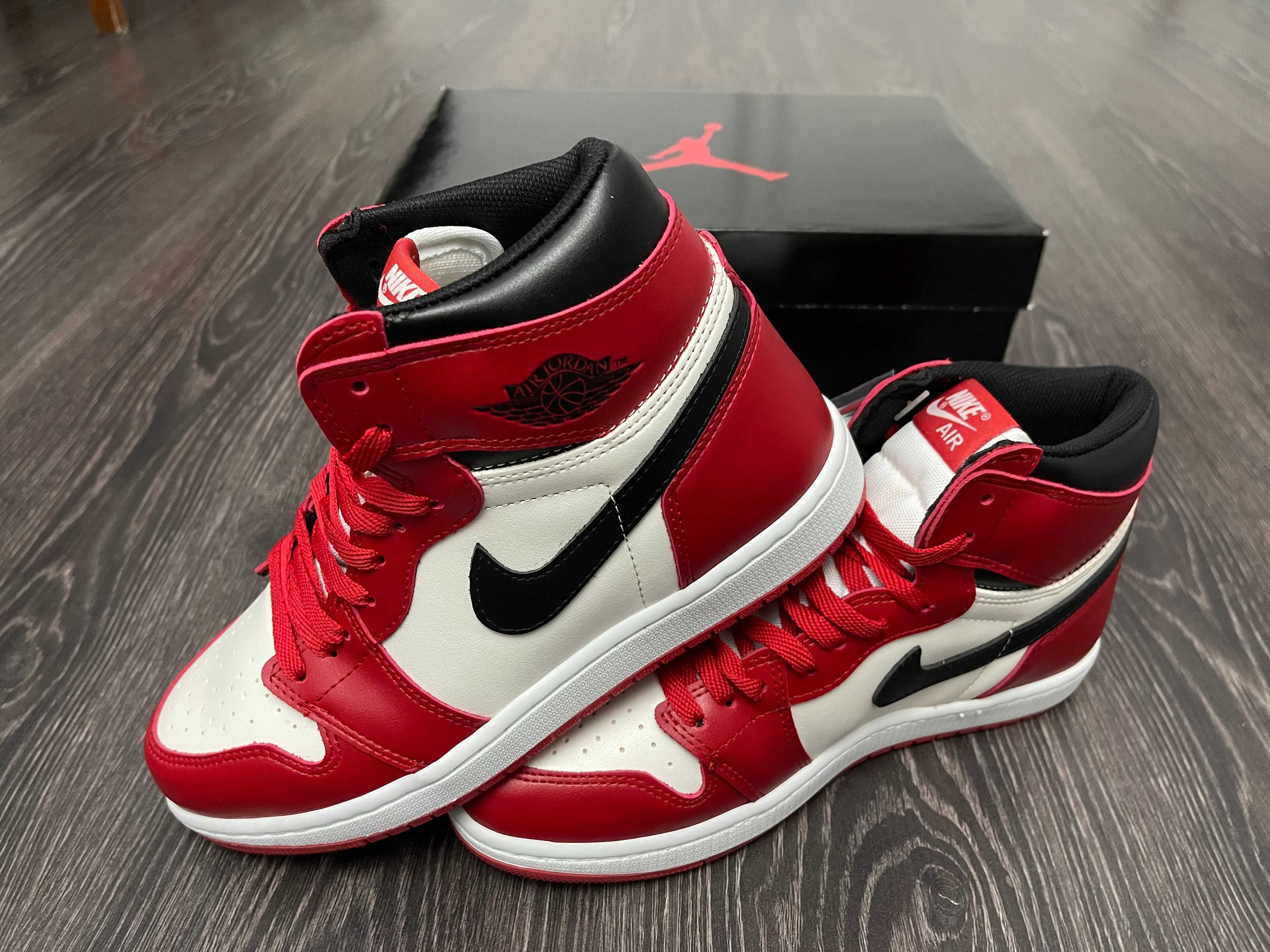 Adidasi NIKE JORDAN 1 CHICAGO | Calitate superioara l Full Box l NOI