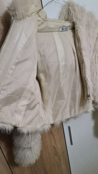 Дамско пухено зимно яке