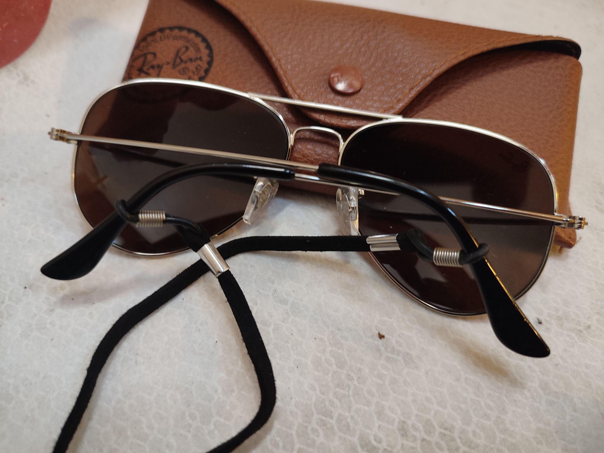 Ochelari de soara RayBan aviator originali lentile sticla.