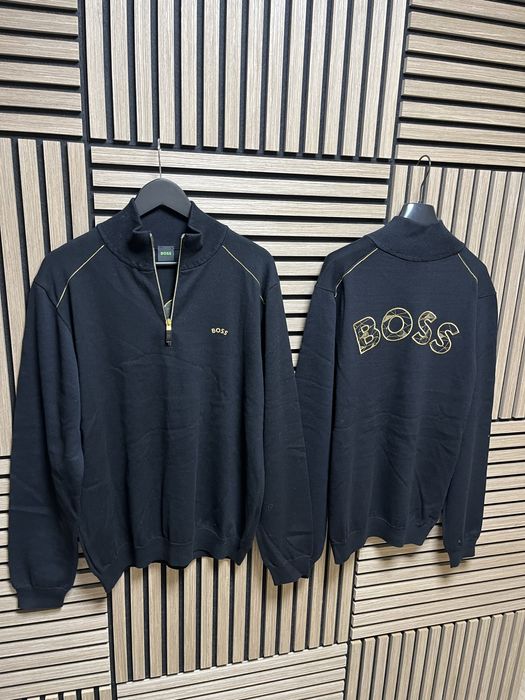 Hugo Boss : Zoldan 1/4 Zip Jumper - НОВИ 2 броя ХЛ размер / Оригинал