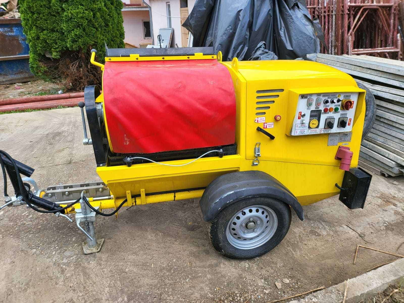 Torcretare mecanizata si inchiriere pompe stationare beton