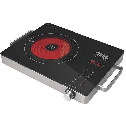 Plita ceramica profesionala, Inductie, 3500W, Comanda digitala, Timer
