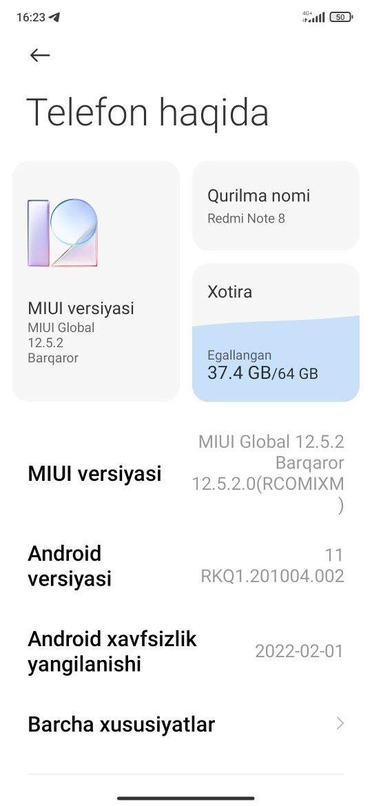 Redmi note 8 4/64gb