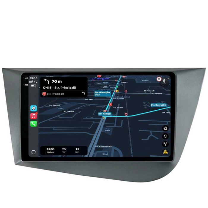 Navigatie Dedicata Android Seat Leon 2 (2005-2012), Bluetooth,Carplay