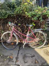 Bicicleta Hercules roz, adulti (450lei) + Ulock (100 lei)