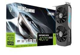 Видеокарта ZOTAC GeForce RTX 4070-12gb SUPER Twin Edge