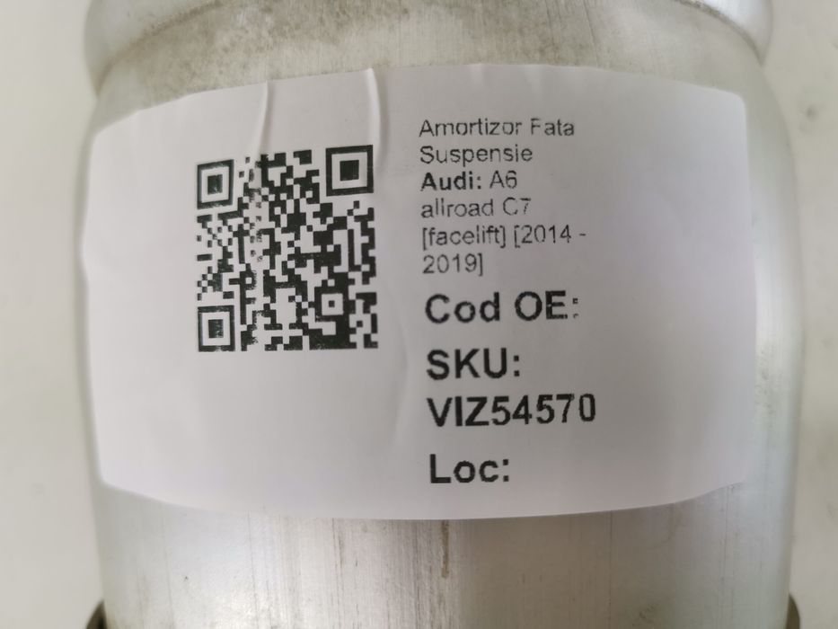 Амортизатор Въздушна възглавница Предна Окачване Ауди А6 Олроуд C7 [фе