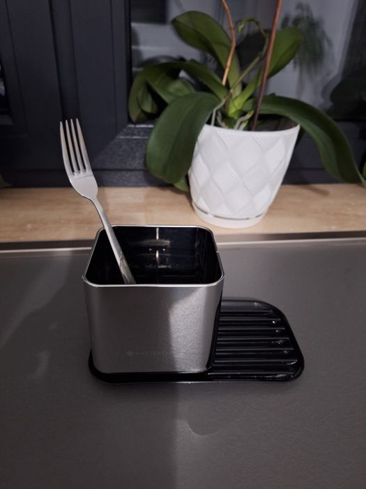 Suport uscare tacamuri/ ustensile bucatarie  Kitchen Craft, inox