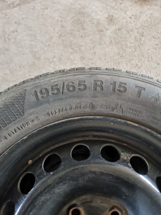 Железни Джанти с Гуми за VW 5x112 /15
