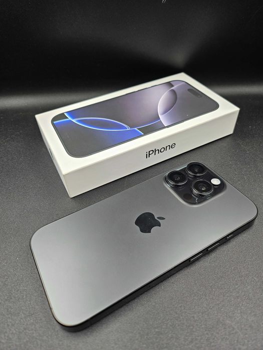 Hope Amanet P5-iPhone 16 Pro , Black Titanum, 128GB/100%, Impecabil !