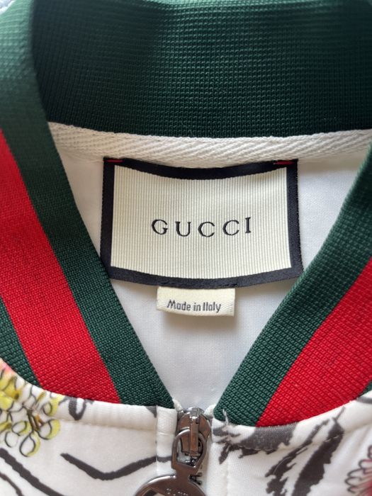 gucci floral print jacket