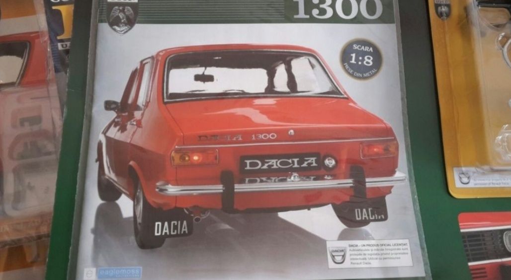 Revistele sigilate Machetă Dacia 1300 Scara 1 : 8 ,Nr 1-140