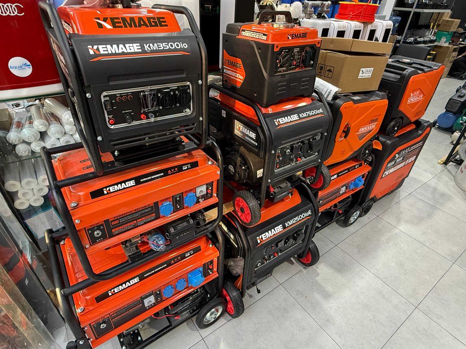 Безшумный генератор движок 5 кВт  Generator 220W