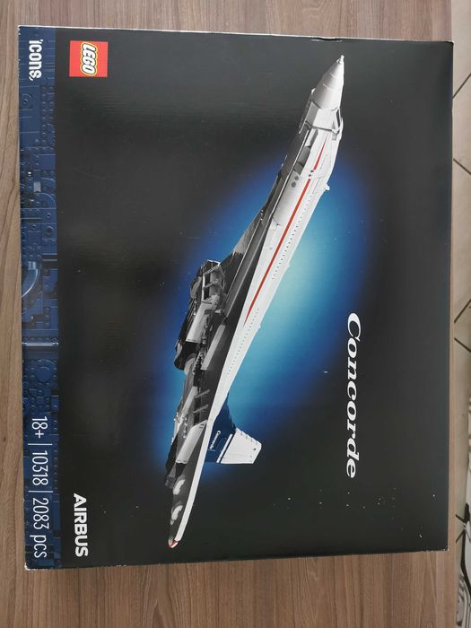 LEGO Icons 10318 Конкорд  Лего Concorde Самолет