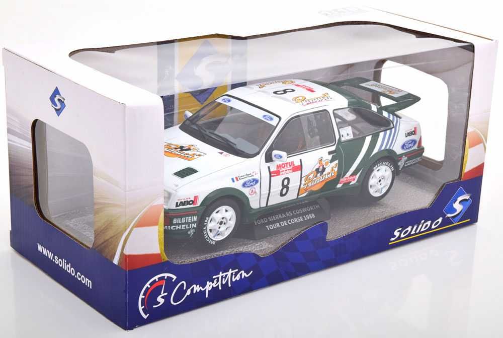 Macheta Ford Sierra RS Rally 1988 Didier Auriol - Solido Raliu 1/18