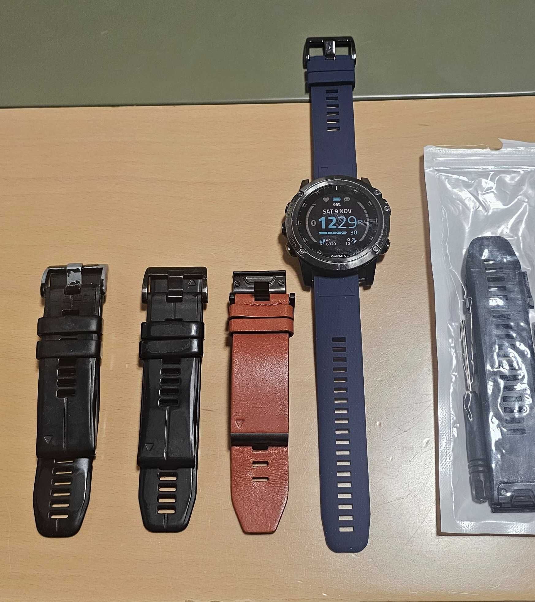 Smart часовник Garmin fenix 5X Plus Sapphire