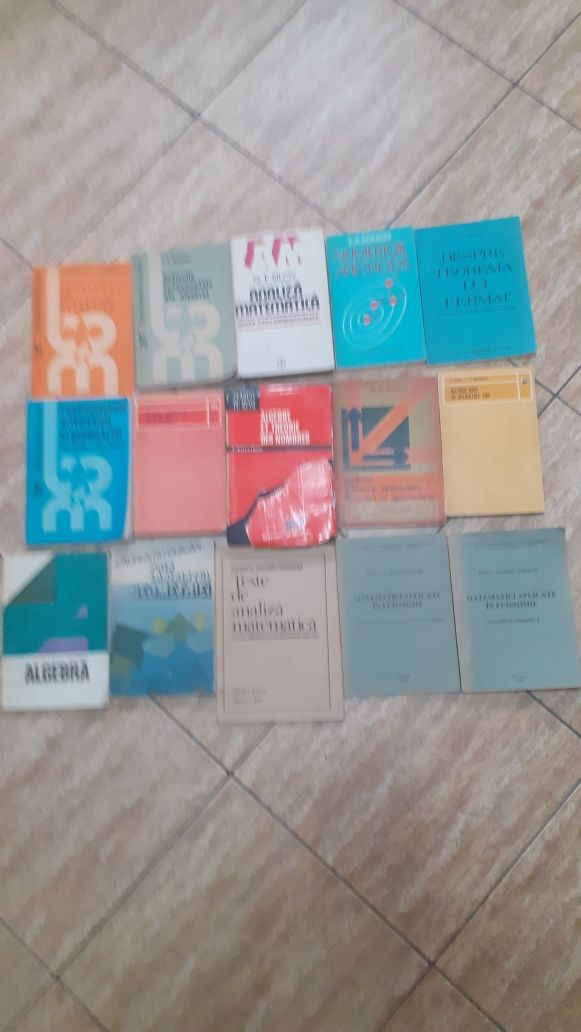 Carti analiza matematica-algebra facultate