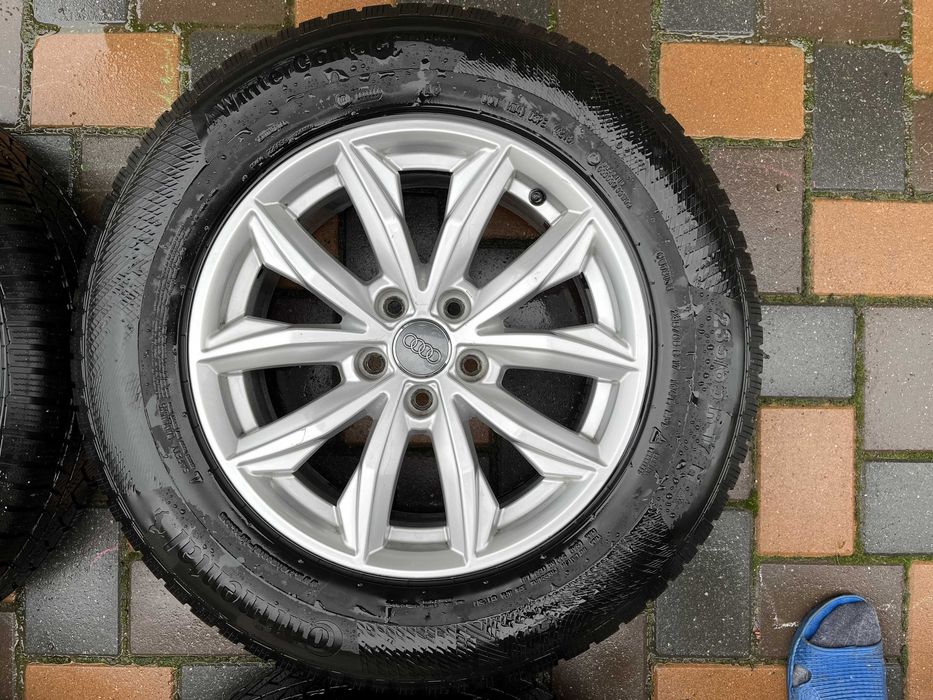 Vand Jante Originale Audi Q5 (R17) + Anvelope Iarna