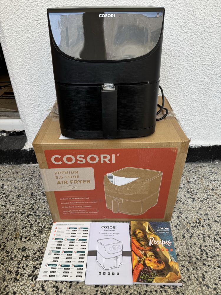Фритюрник с Горещ Въздух Cosori Premium 5.5L Air Fryer CP158-AF 1700W!