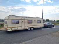 Rulota LMC 770 Lord Münsterland Caravan 1996 rulotă 2 axe 1800kg Cat B
