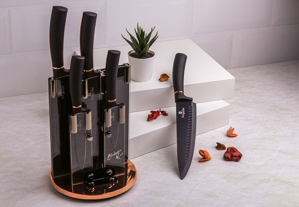 Комплект ножове 6 части Berlinger Haus BH/2336 Black Rose Collection