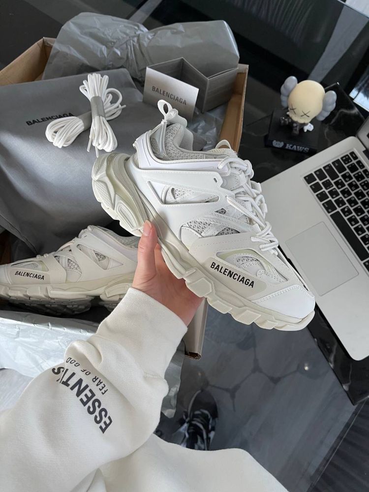 Balenciaga Track White 36-45 • Piele •Livr 1 zi PREMIUM