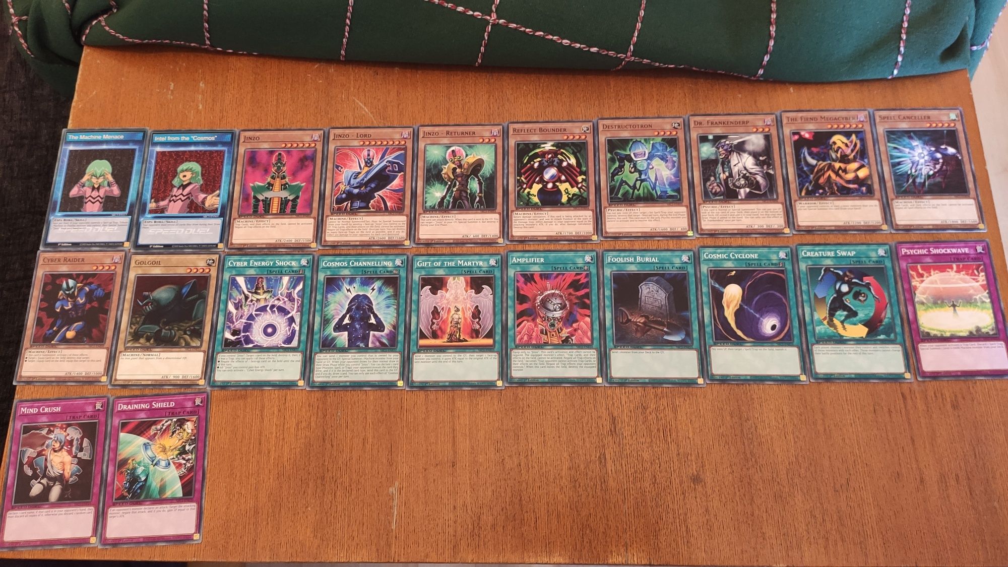 Speed duel Yugioh Streets of battle city декчета