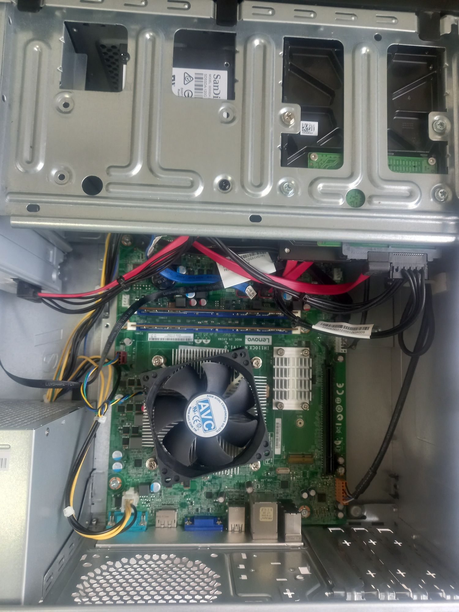 Мощен компютър Lenovo Intel® Core™ i5-6600 8gb DDR4 Ssd+Hdd