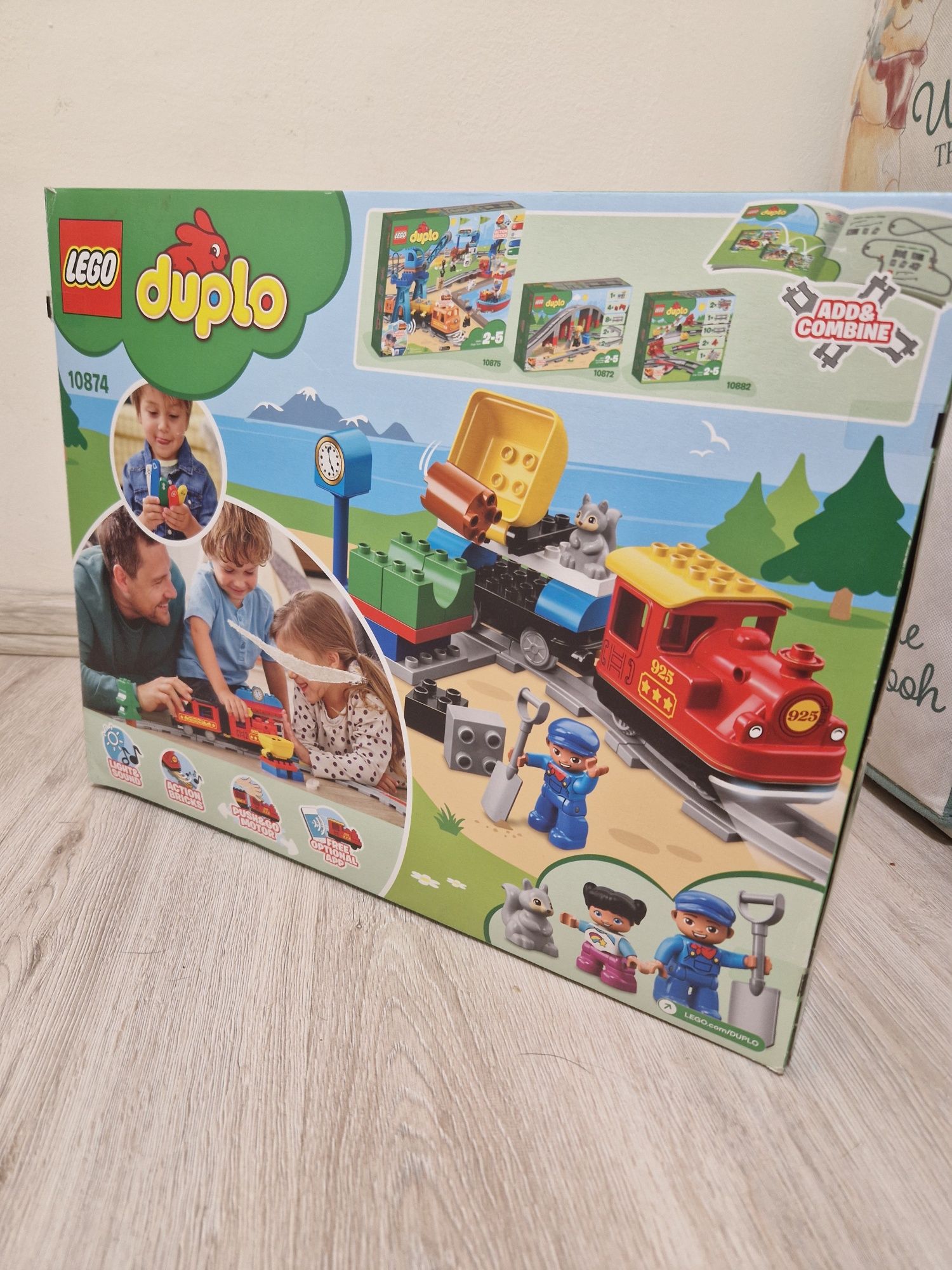 Lego DUPLO парен влак