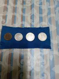 4 Monede vechi de colecție pentru cunoscători