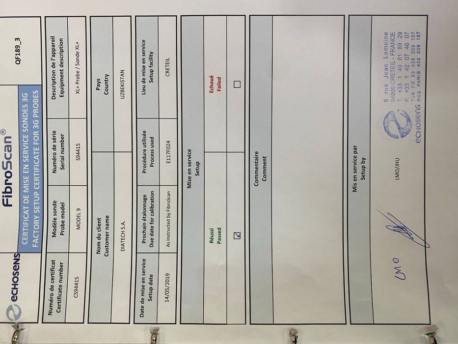 Продаётся FibroScan mini 430 Fibro Scan, ФиброСкан