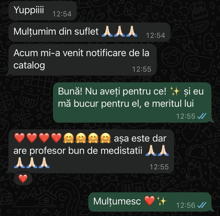 Meditatii la chimie si biologie