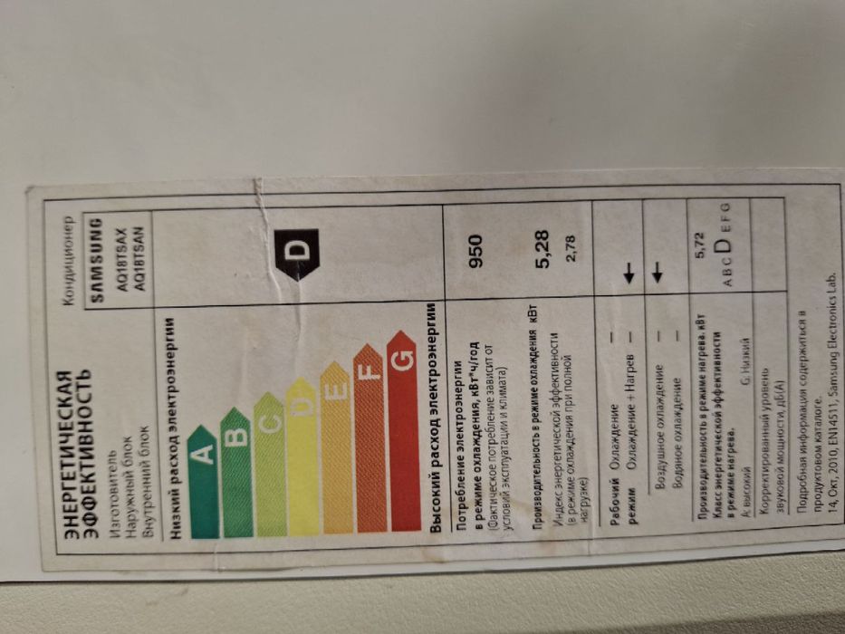 Продается кондиционер Самсунг