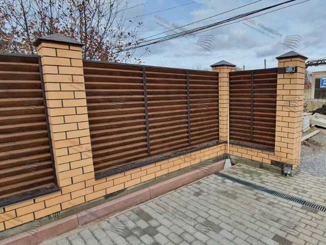 Забор жалюзи еврозабор