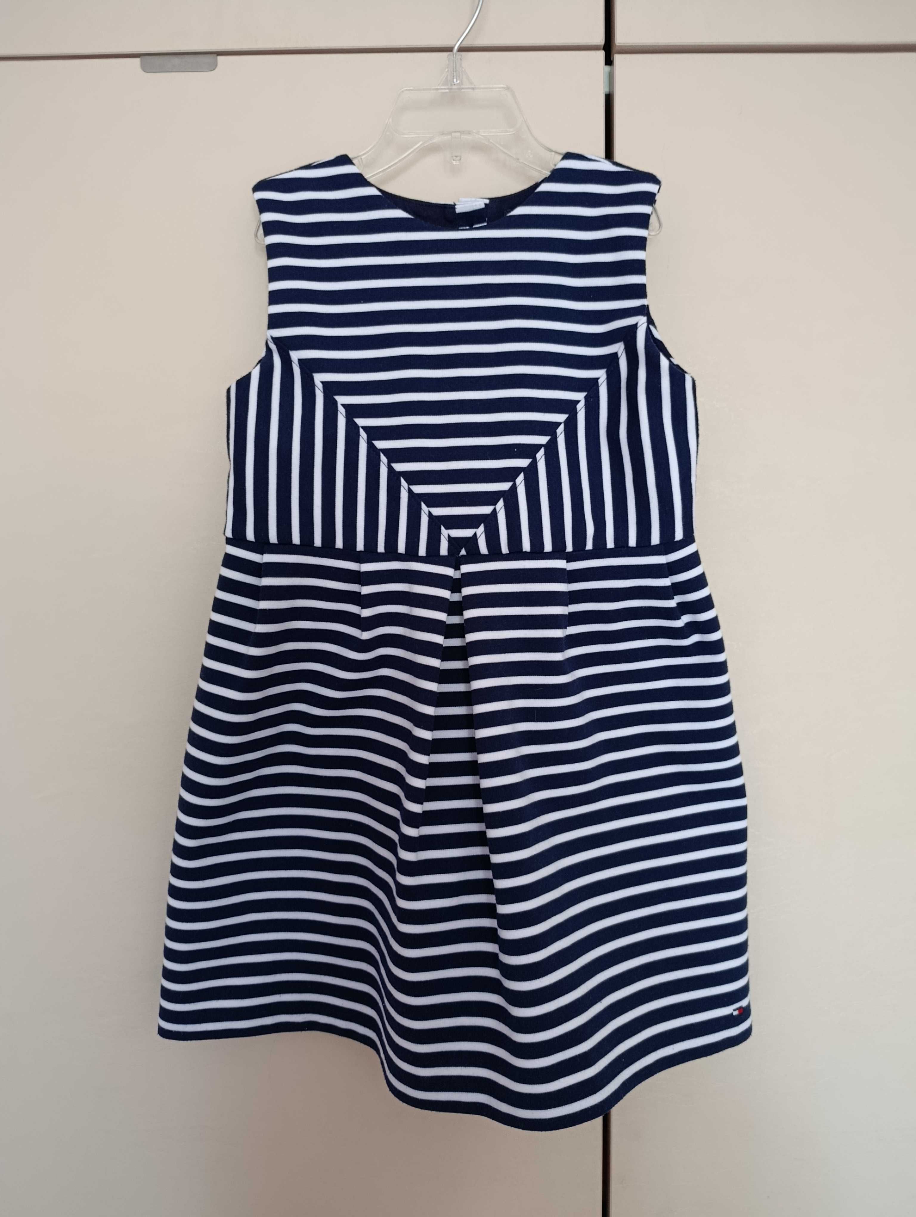 Комплект детски рокли 116-122 (128) см Tommy Hilfiger, Zara, H&M