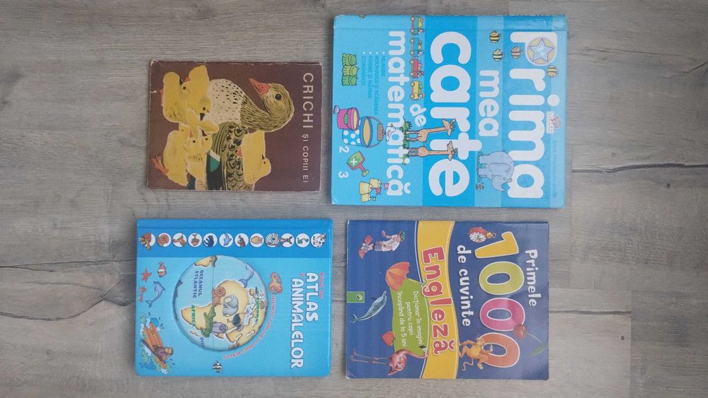 Lot 4 cărți pentru copii