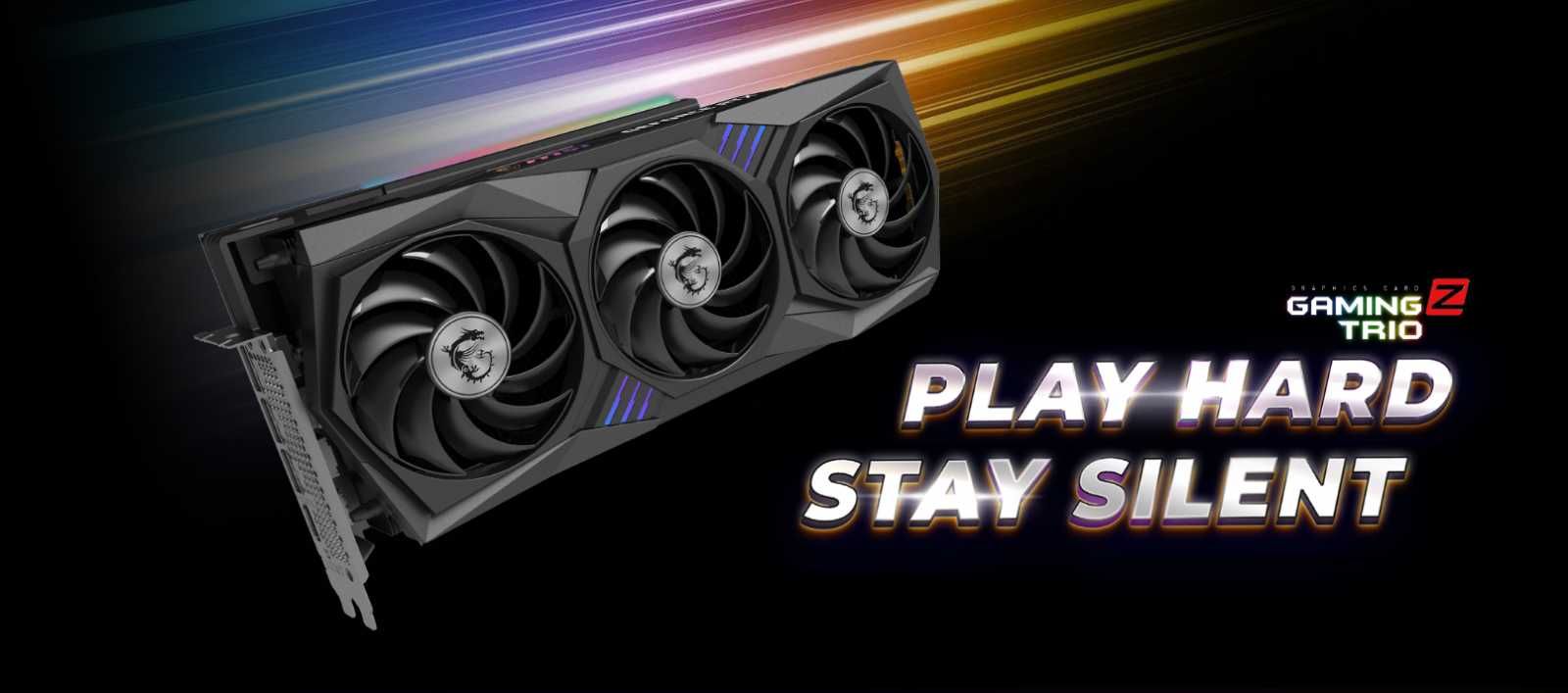 Видеокарта MSI GeForce RTX 3070 GAMING Z TRIO 8G 12м. Гаранция.