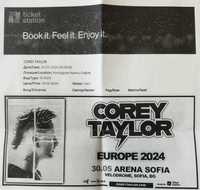 Билет за концерт на Corey Taylor 30.05.2024 г.