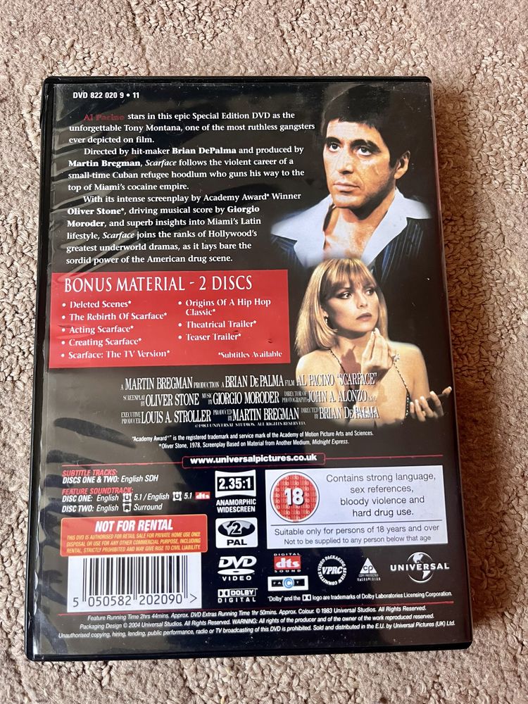 Scarface DVD cu subtitrare in romana