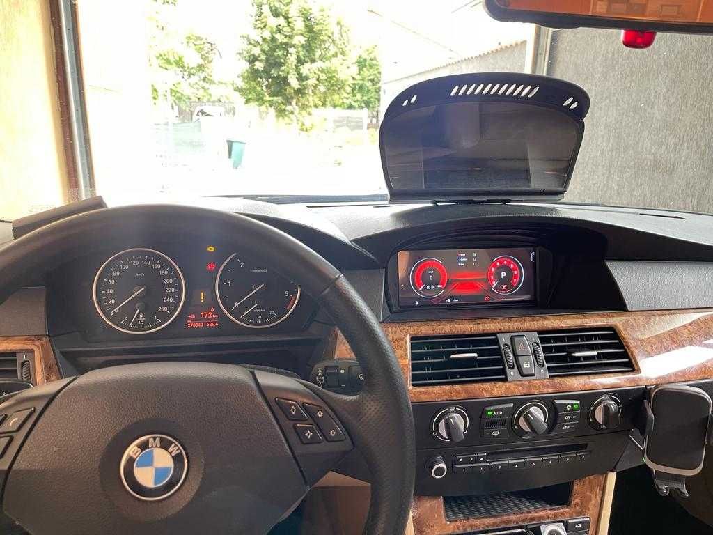 Navigatie Bmw E60 E61 E90 4/8 GB RAM Android 11 Carplay CAMERA MONTAJ