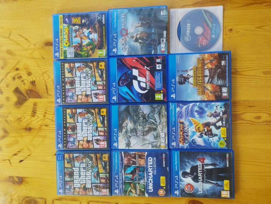 PS4 uchun orginal disklar