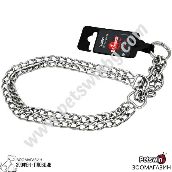 Нашийник за Куче - тип Душач - Двоен- S, M, L, XL размер- Pet-Interest